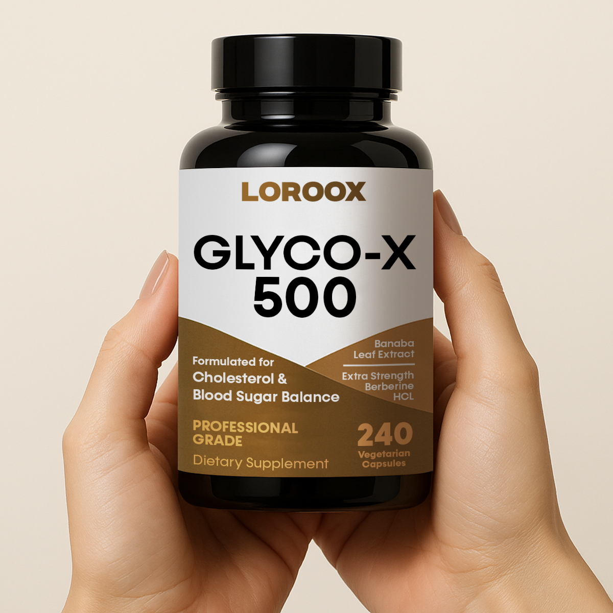 Glyco-X 500 with Berberine HCL Supplement