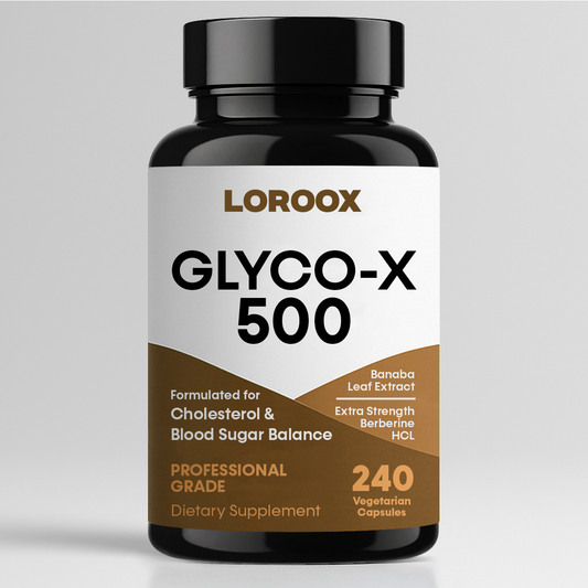 Glyco-X 500 with Berberine HCL Supplement